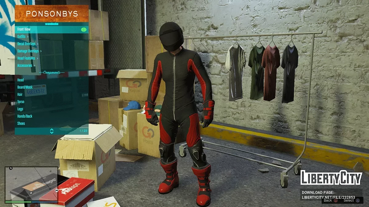 Джина из Midnight Club 2 (MENYOO-пресет) / GTA 5