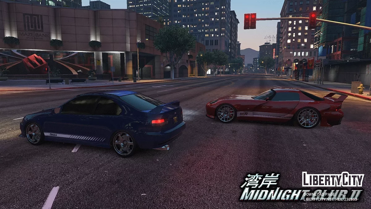 Джина из Midnight Club 2 (MENYOO-пресет) / GTA 5