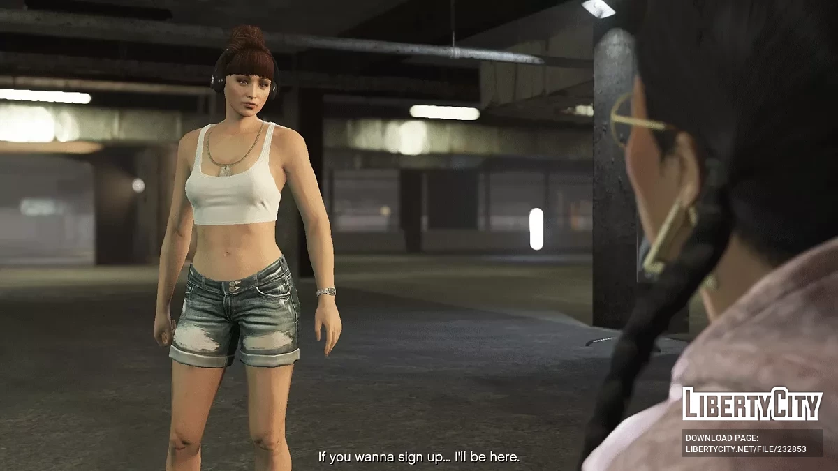 Джина из Midnight Club 2 (MENYOO-пресет) / GTA 5