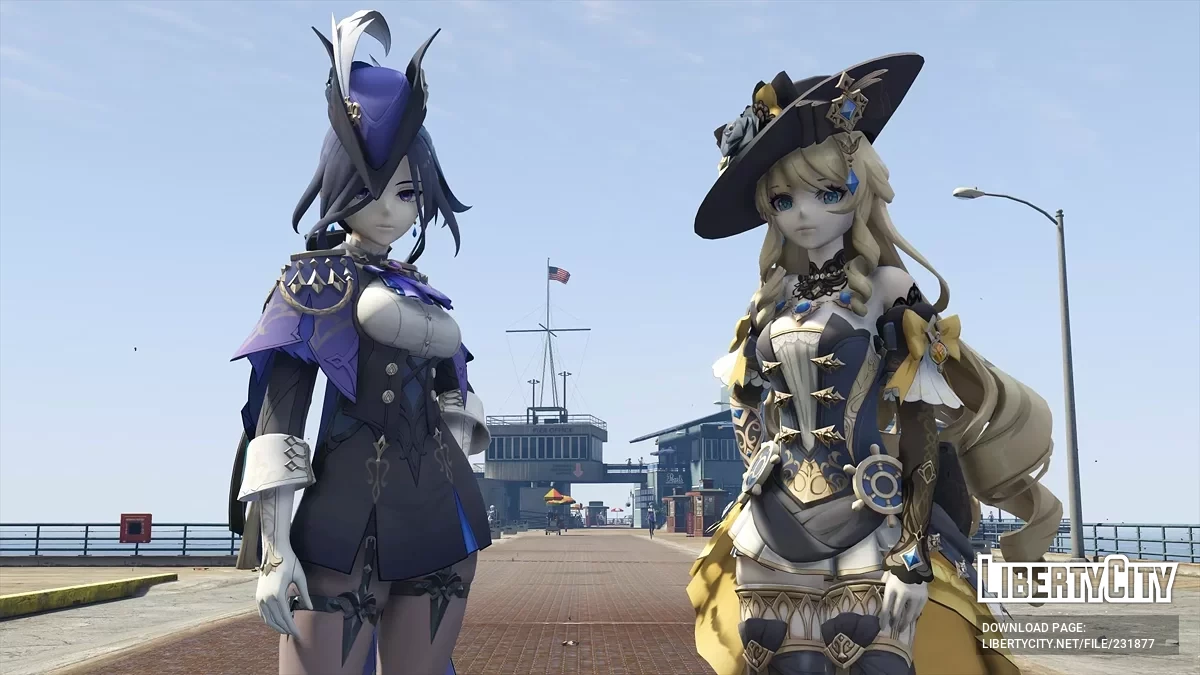 Клоринда из Genshin Impact v1.0 / GTA 5