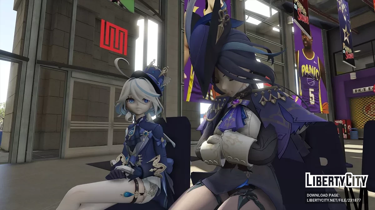 Клоринда из Genshin Impact v1.0 / GTA 5