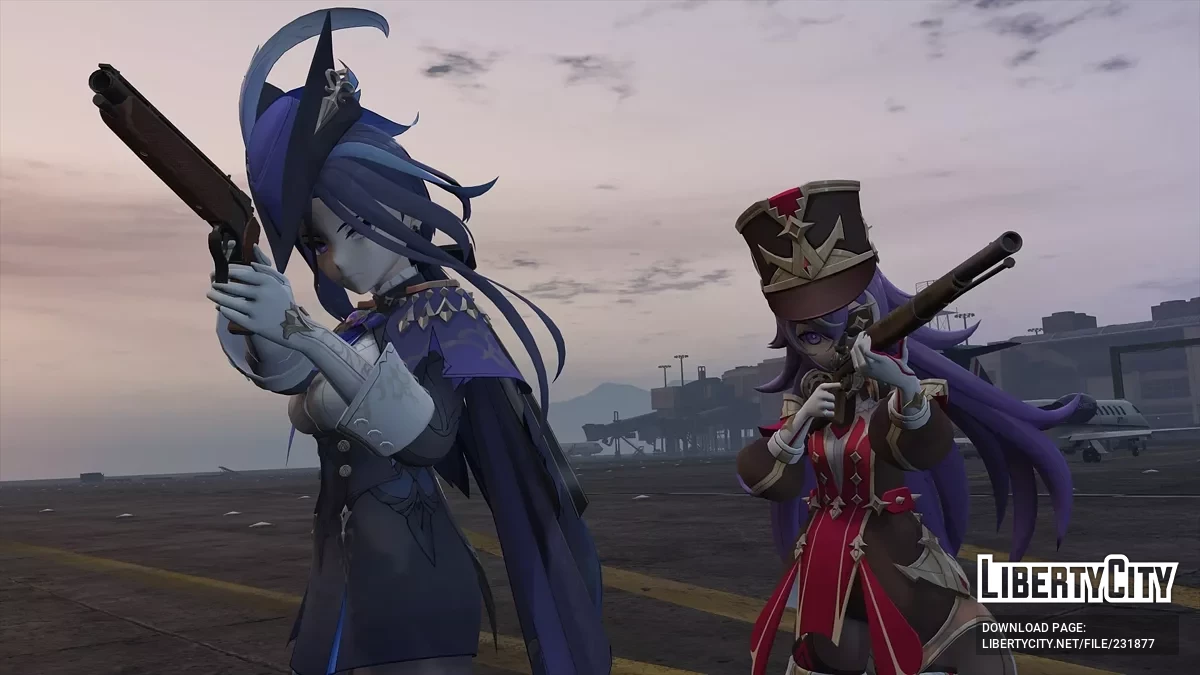 Клоринда из Genshin Impact v1.0 / GTA 5