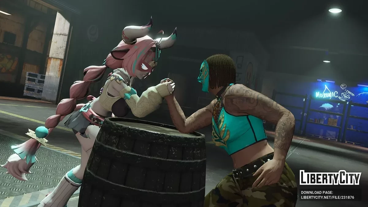 Вареса из Genshin Impact v1.2 / GTA 5