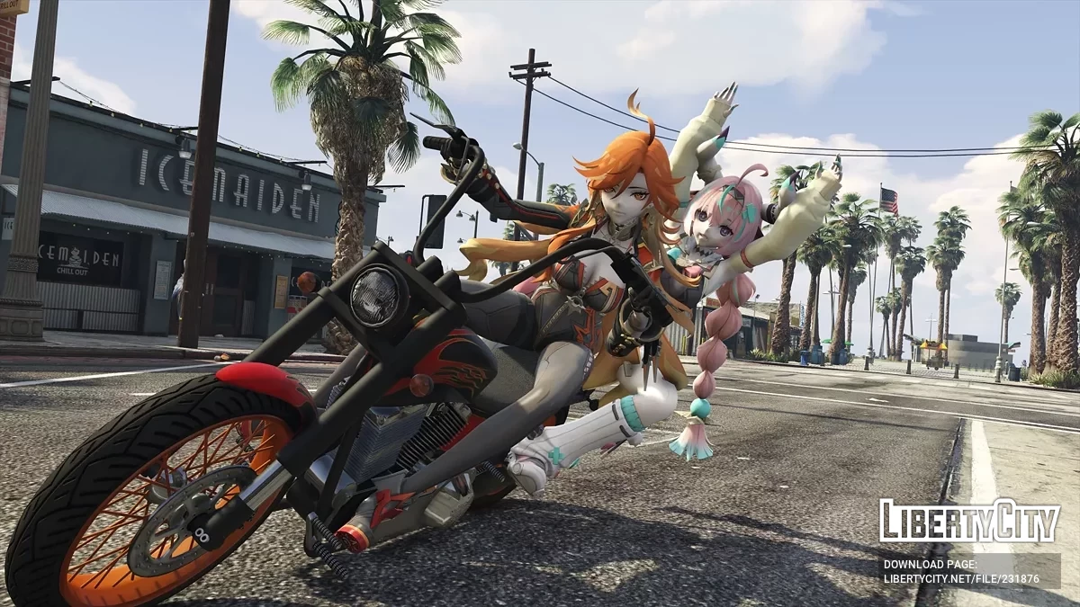 Вареса из Genshin Impact v1.2 / GTA 5