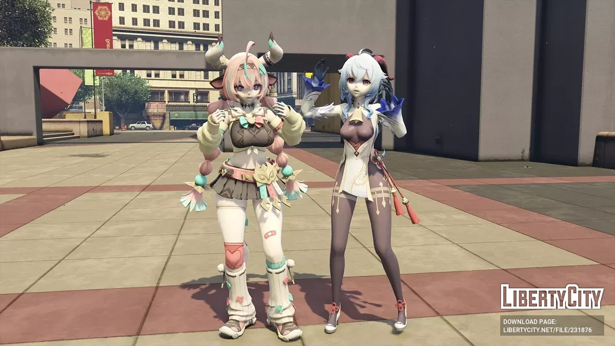 Вареса из Genshin Impact v1.2 / GTA 5