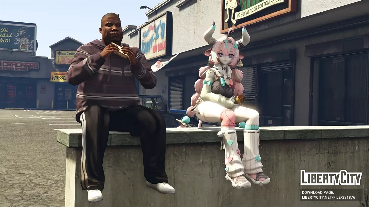 Вареса из Genshin Impact v1.2 / GTA 5