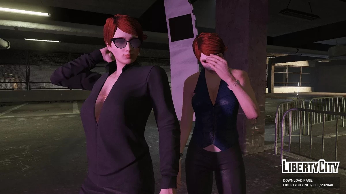 Жюли и Жюэль из Midnight Club 2 (MENYOO-пресет) / GTA 5