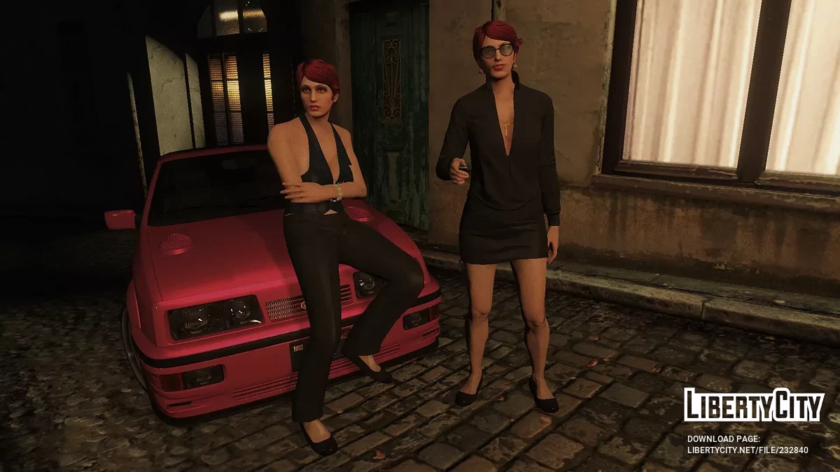 Жюли и Жюэль из Midnight Club 2 (MENYOO-пресет) / GTA 5
