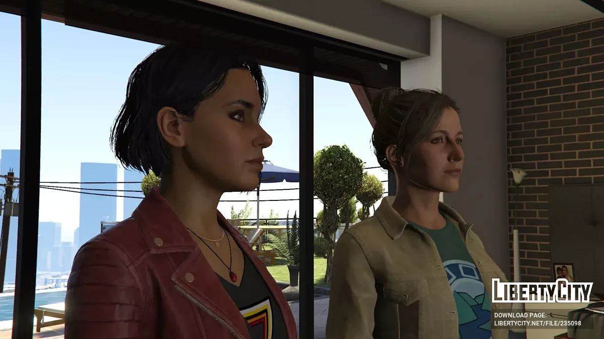 Мио и Зои из Split Fiction [Add-On Ped | Replace] / GTA 5