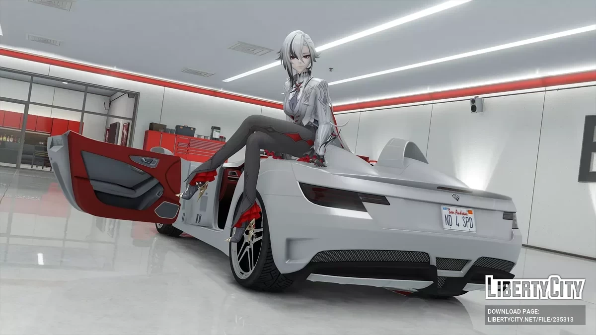 Арлеккино из Genshin Impact [Add-On Ped] / GTA 5