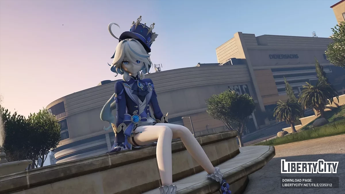 Фурина из Genshin Impact [Add-on / Замена] / GTA 5