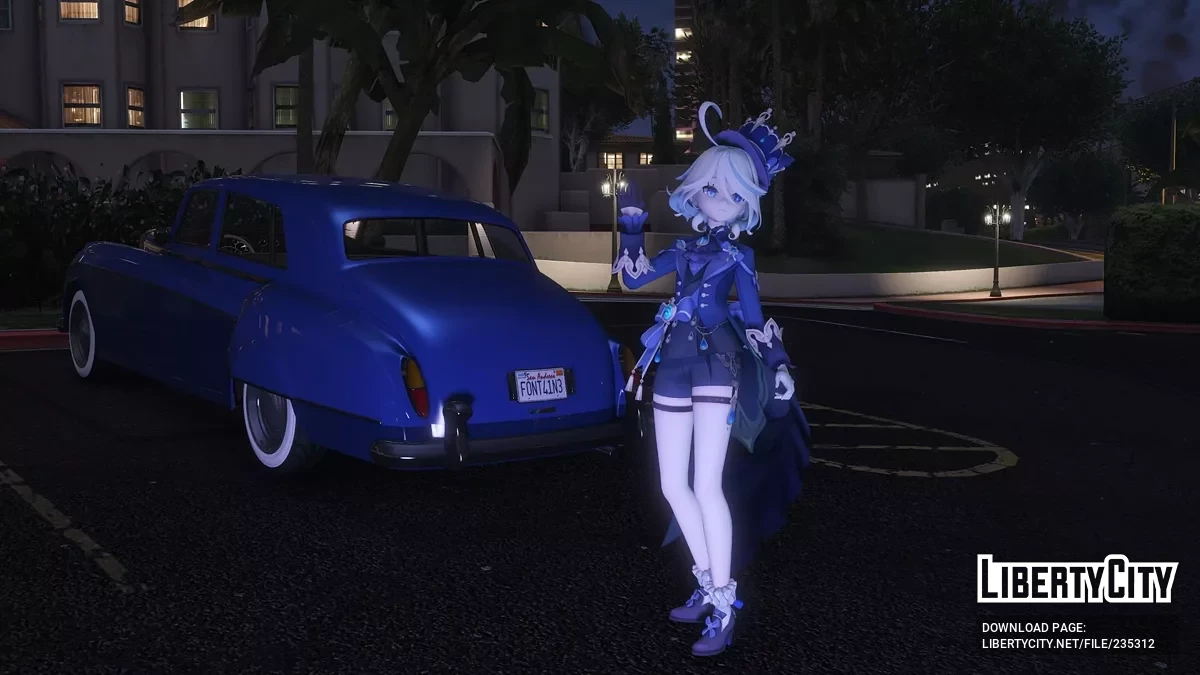 Фурина из Genshin Impact [Add-on / Замена] / GTA 5