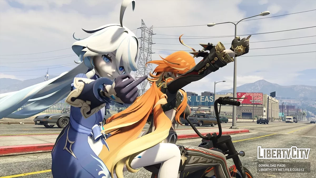 Фурина из Genshin Impact [Add-on / Замена] / GTA 5