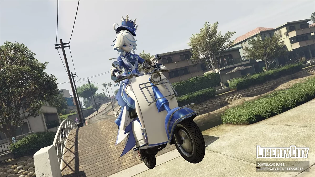 Фурина из Genshin Impact [Add-on / Замена] / GTA 5