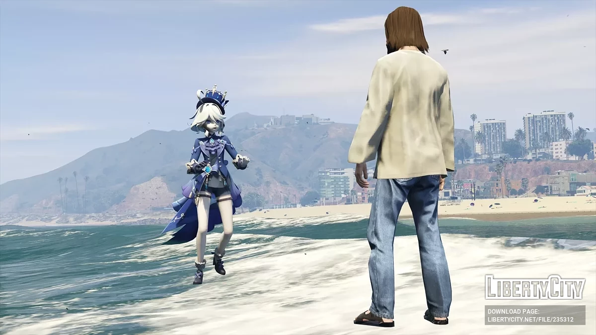 Фурина из Genshin Impact [Add-on / Замена] / GTA 5