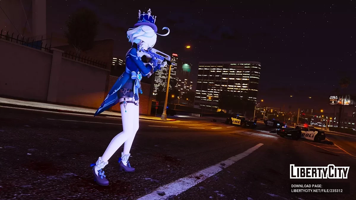 Фурина из Genshin Impact [Add-on / Замена] / GTA 5