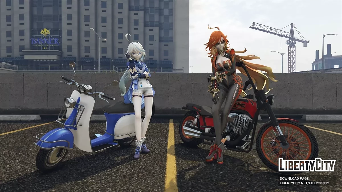 Фурина из Genshin Impact [Add-on / Замена] / GTA 5