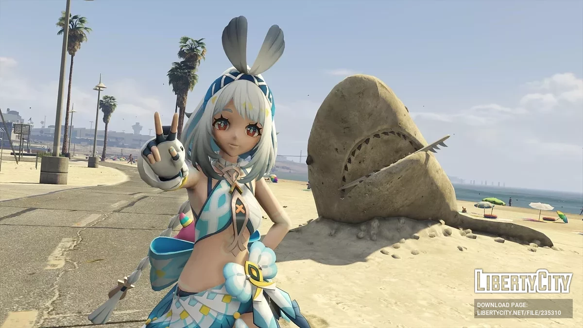 Муалани из Genshin Impact [Add-On Ped] / GTA 5