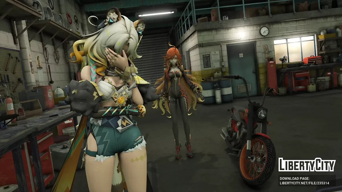 Шилонен из Genshin Impact [Add-On Ped] / GTA 5