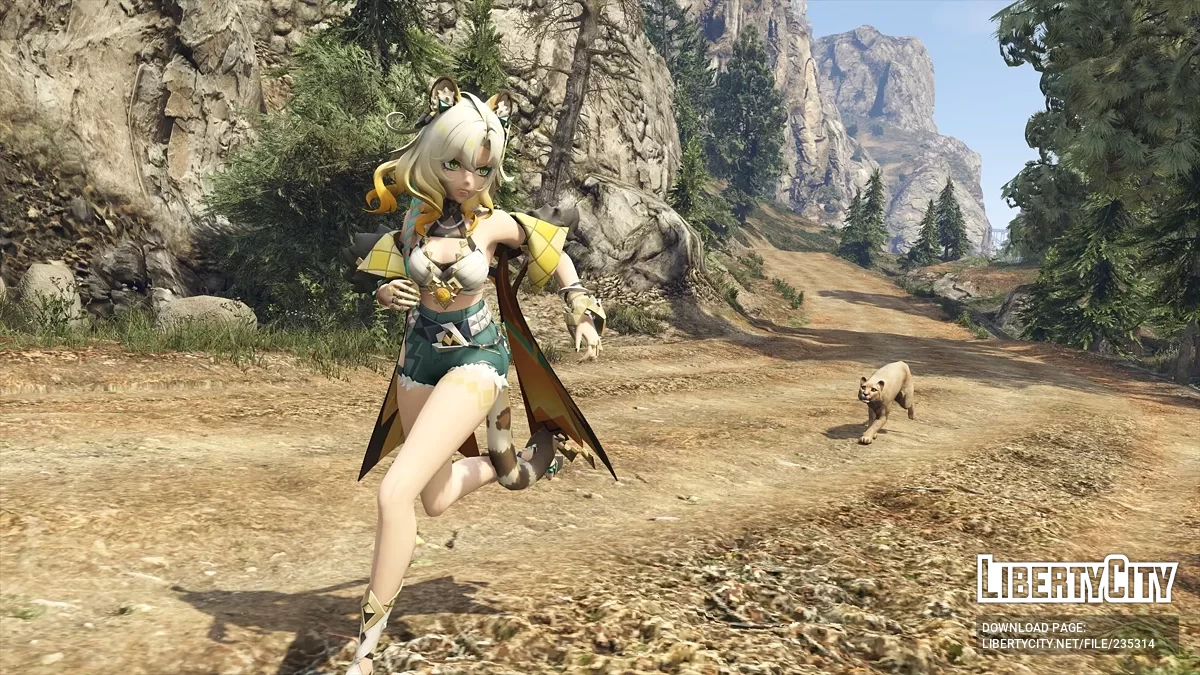 Шилонен из Genshin Impact [Add-On Ped] / GTA 5