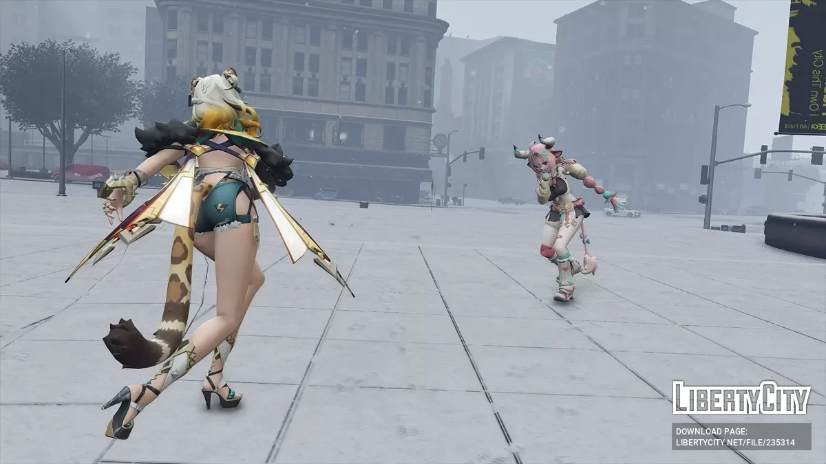 Шилонен из Genshin Impact [Add-On Ped] / GTA 5