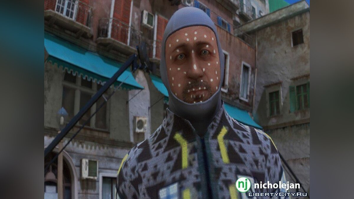 Download Man in motion capture suit for GTA 5