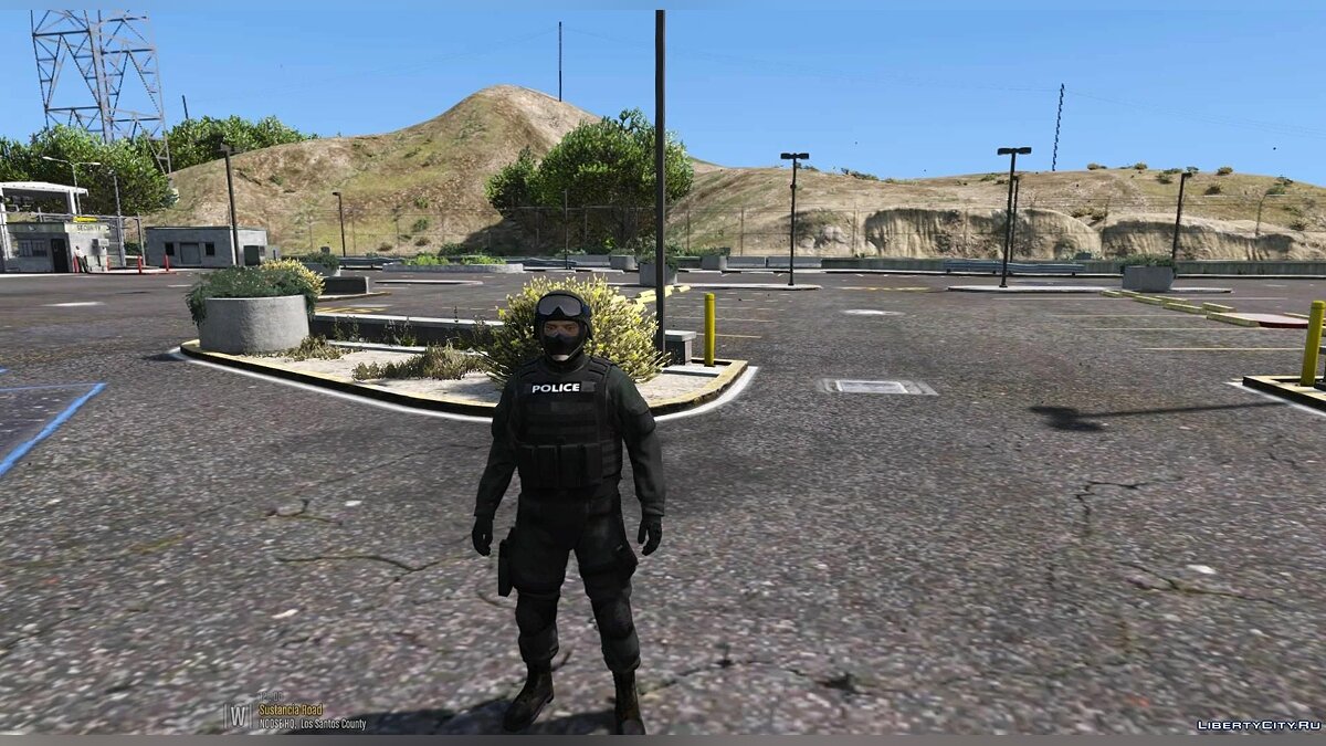 Swat gta 5 skin фото 72