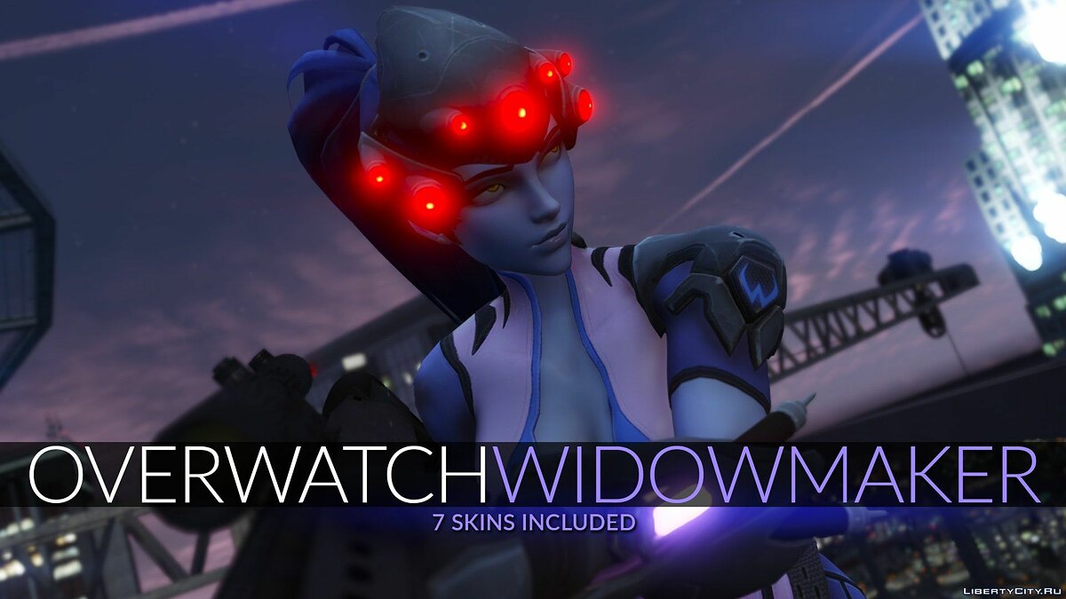 Widowmaker from Overwatch для GTA 5 - Картинка #1