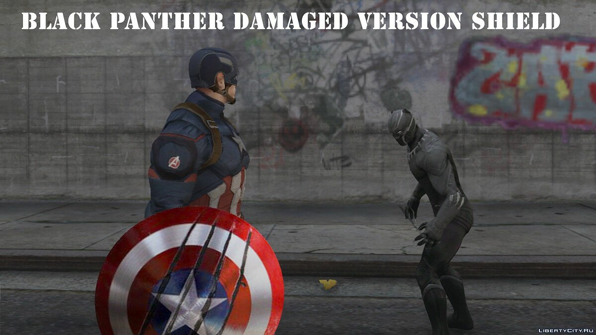 Captain America The Winter Soldier & Civil War Retexture 1.6b для GTA 5 - Картинка #4