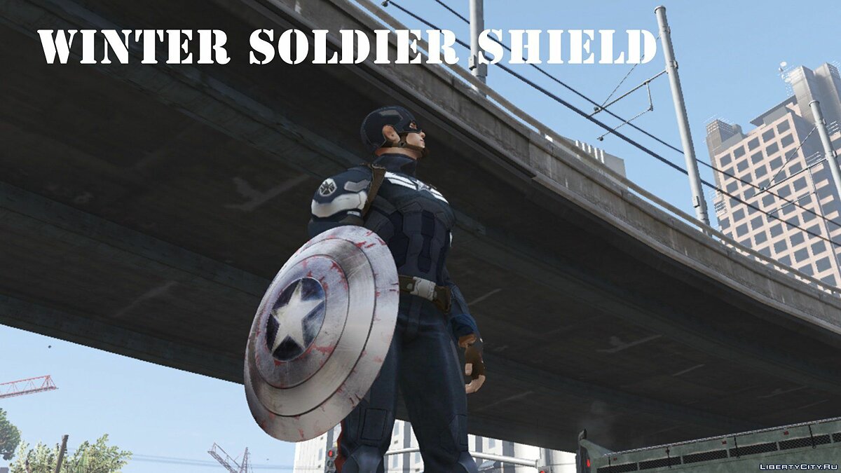 Captain America The Winter Soldier & Civil War Retexture 1.6b для GTA 5 - Картинка #7