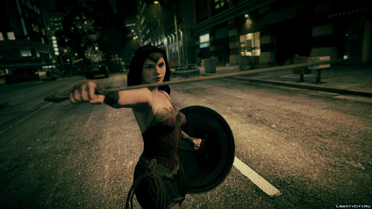 Wonder Woman (Batman V Superman) 1.0 для GTA 5 - Картинка #3