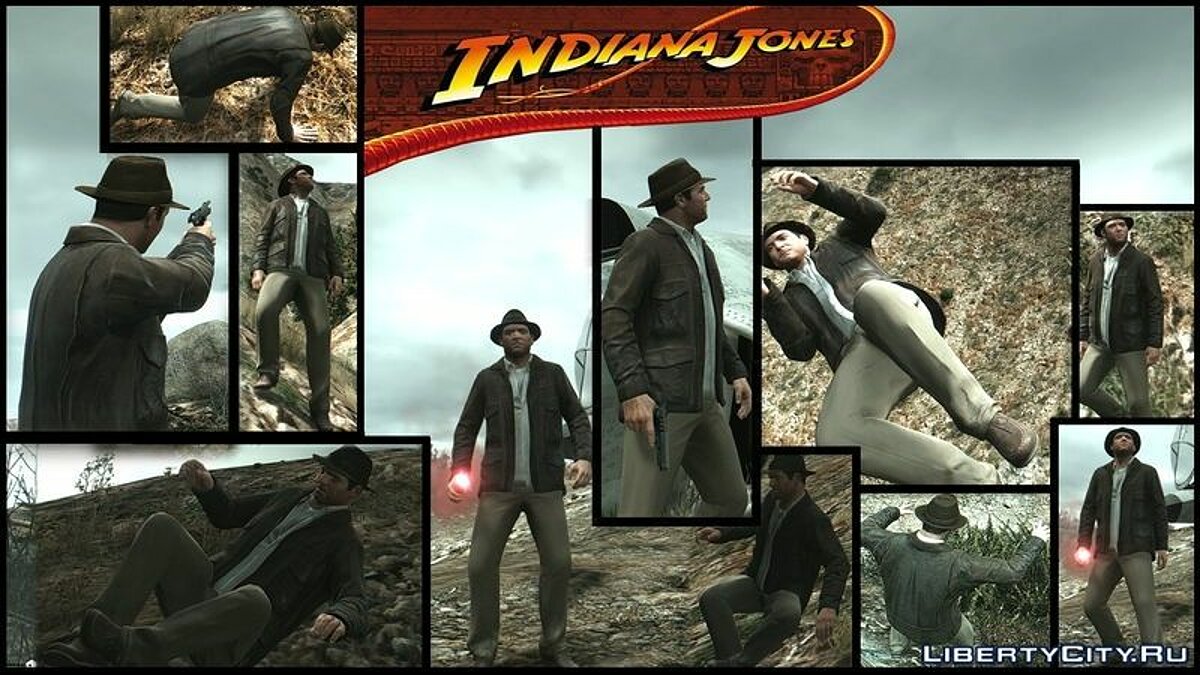 Indiana Jones для GTA 5 - Картинка #1