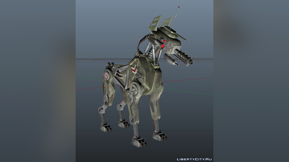 DOG Military Robot для GTA 5 - Картинка #4