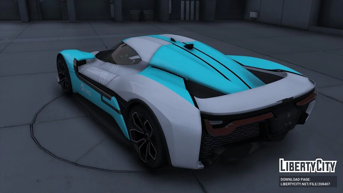 2017 NIO EP9 Fluid Racing Design / GTA 5