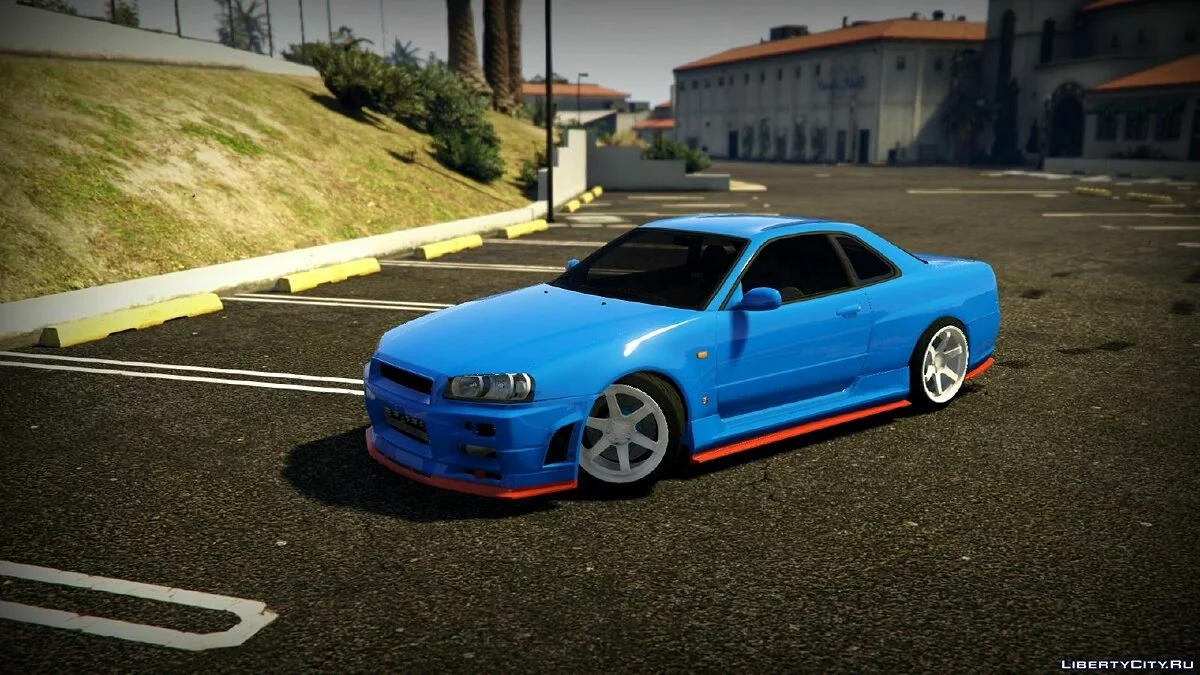 Nissan Skyline R34 Dk 2002 / GTA 5