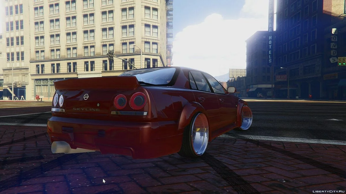 Nissan Skyline ER34 RocketBunny / GTA 5