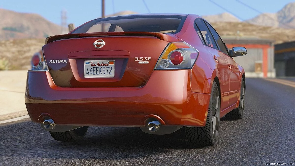 Nissan Altima 3.5SE + Template 1.0 / GTA 5