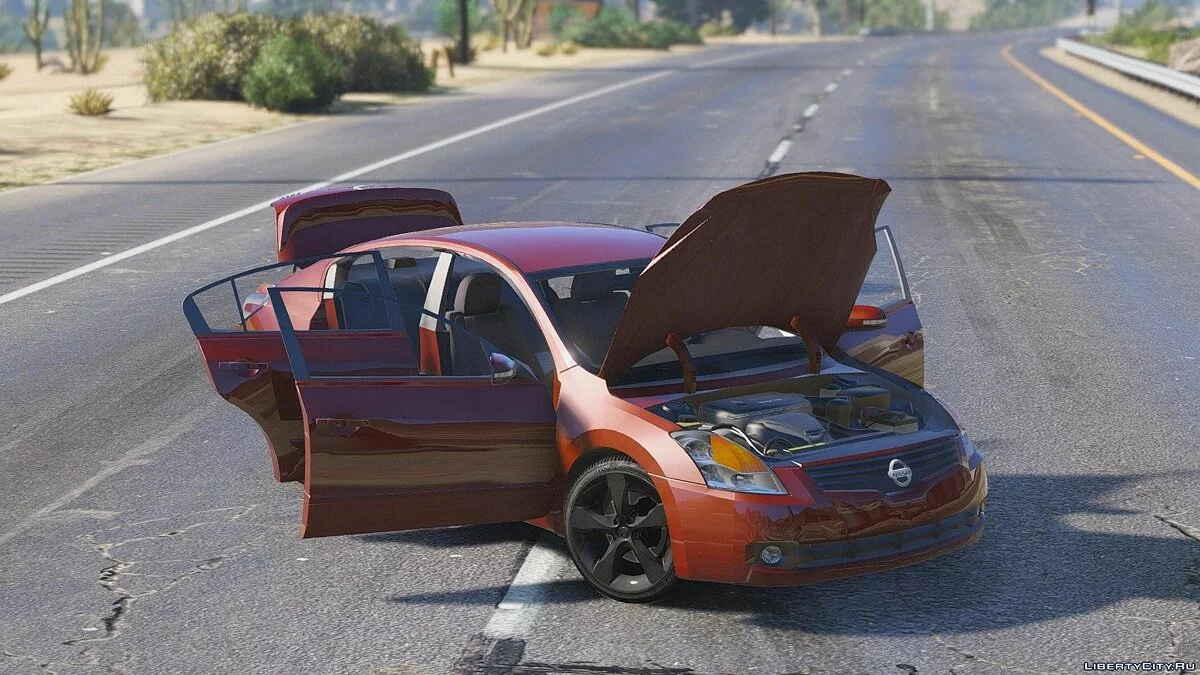 Nissan Altima 3.5SE + Template 1.0 / GTA 5