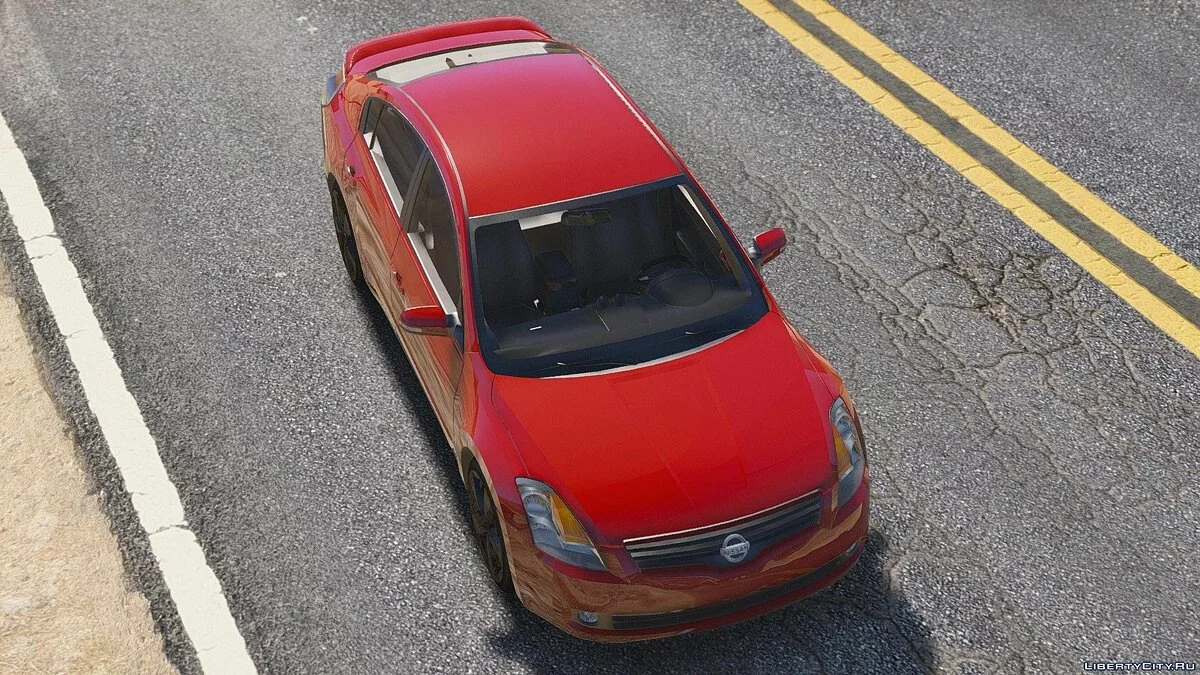 Nissan Altima 3.5SE + Template 1.0 / GTA 5