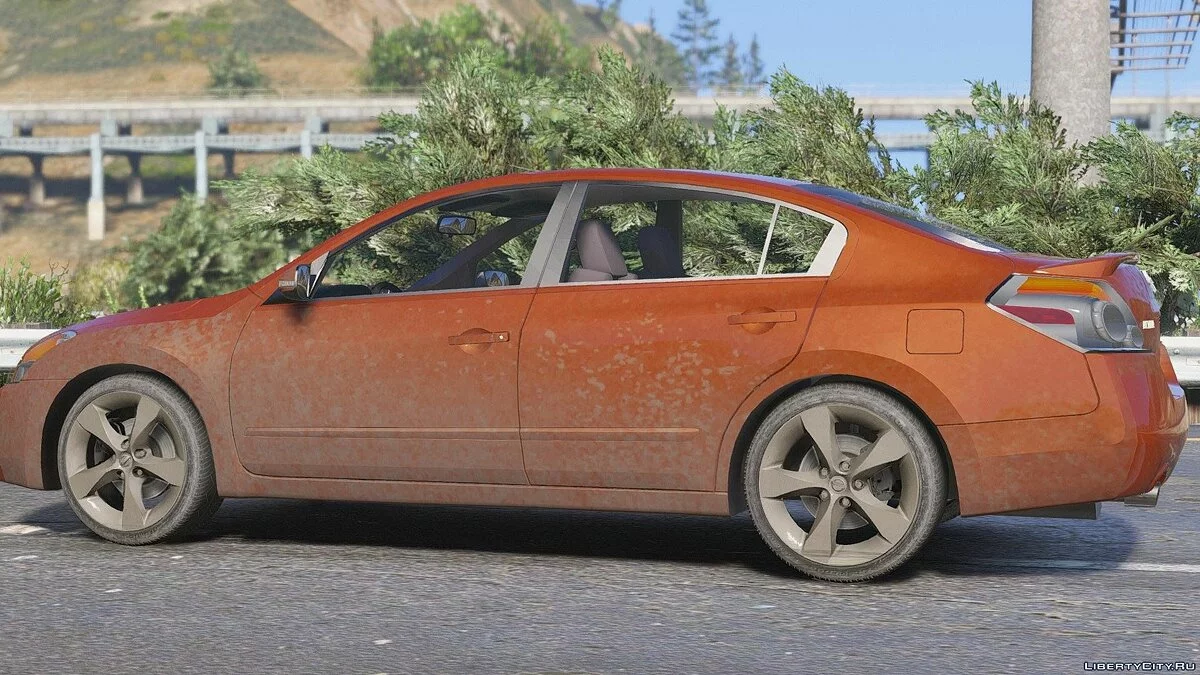 Nissan Altima 3.5SE + Template 1.0 / GTA 5