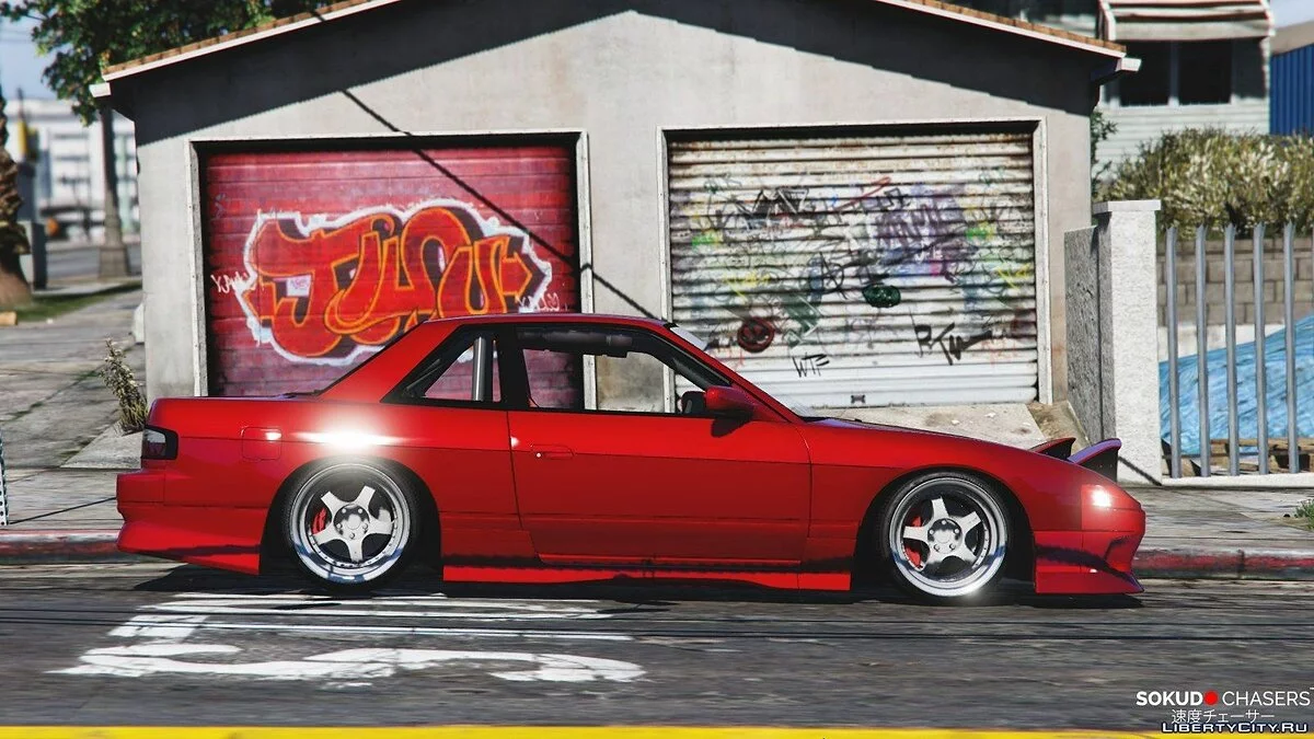 1989 Nissan 240SX S13 OneVia / GTA 5