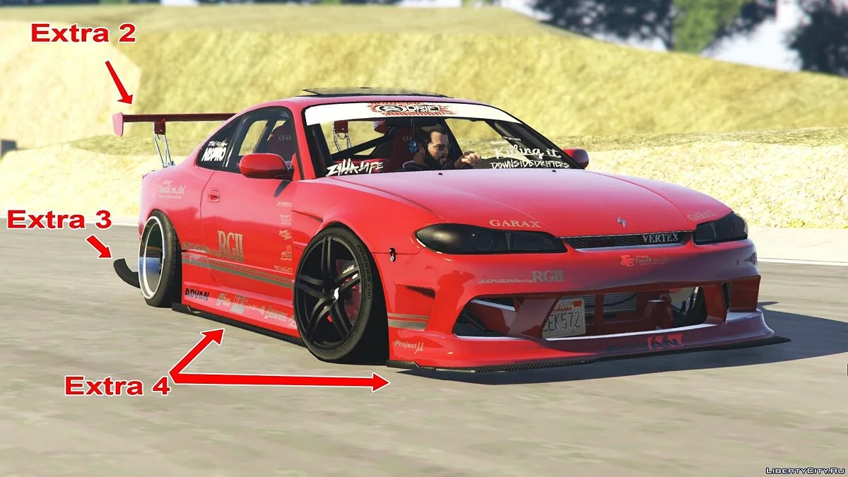 Nissan Silvia S15 Vertex [Replace] 1.1 / GTA 5