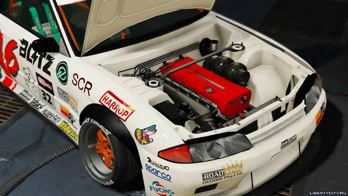 Nissan Skyline GT-R R32 Rocket Bunny [Tuning | Template] / GTA 5