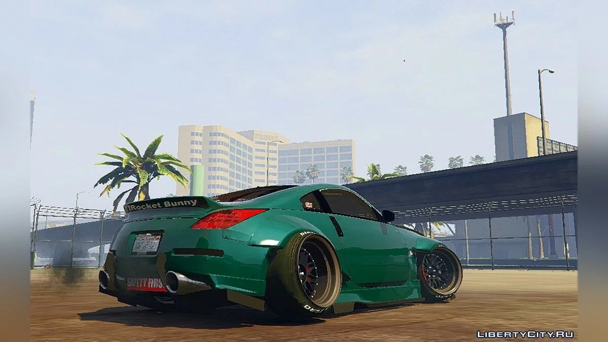 Nissan 350z Rocket Bunny Kit [Stanced] 0.1 / GTA 5