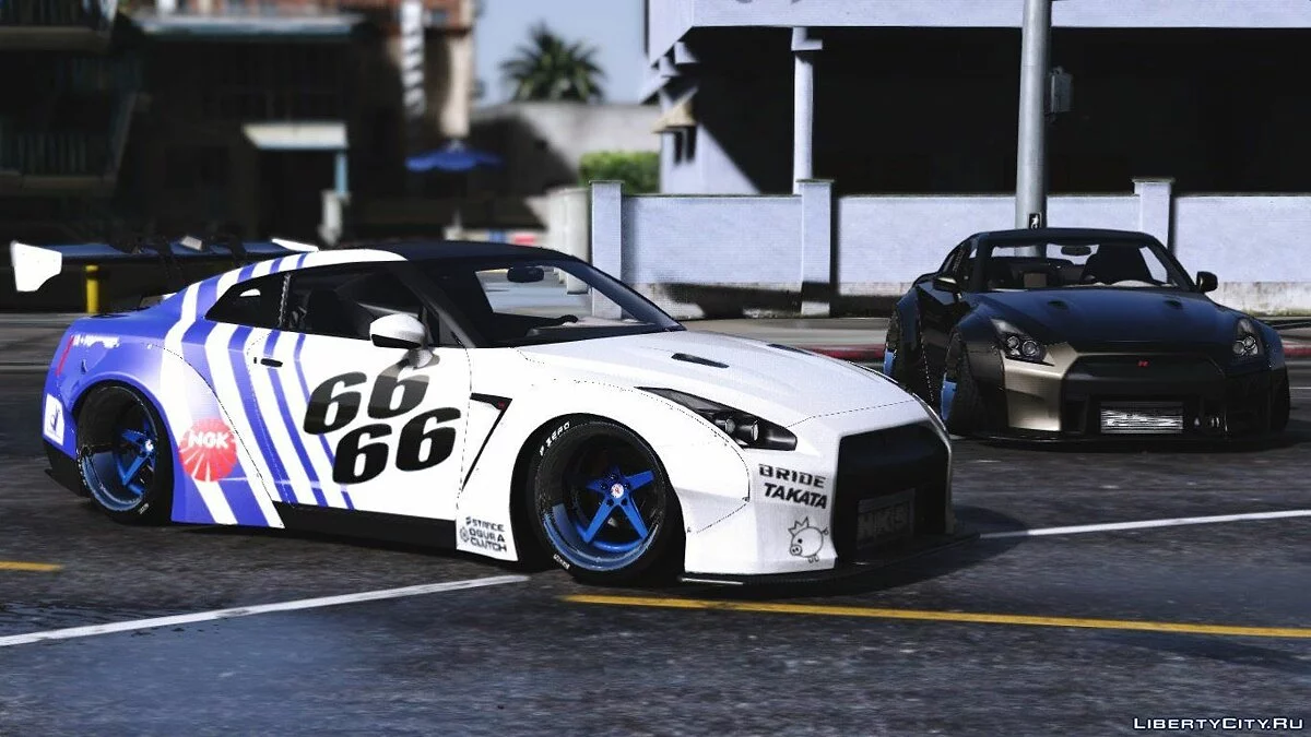 Nissan GT-R35 Libertywalk [Add-On / Replace | Livery] / GTA 5