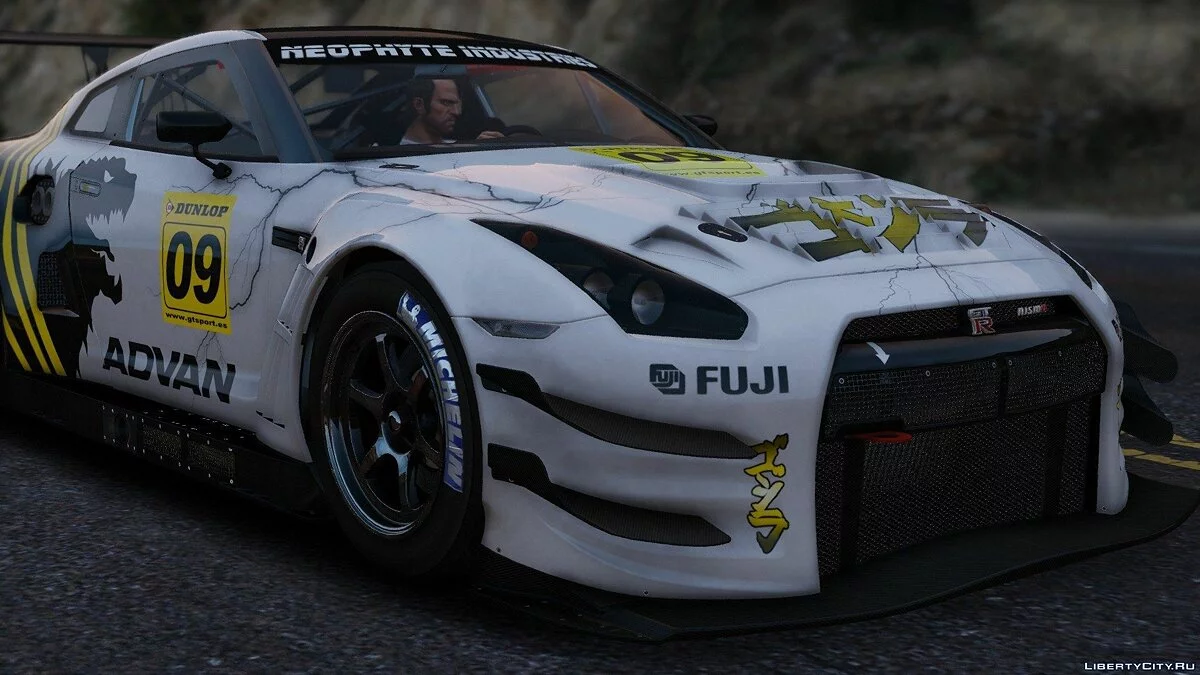 Nissan GTR GT3 [Replace] 0.1 / GTA 5