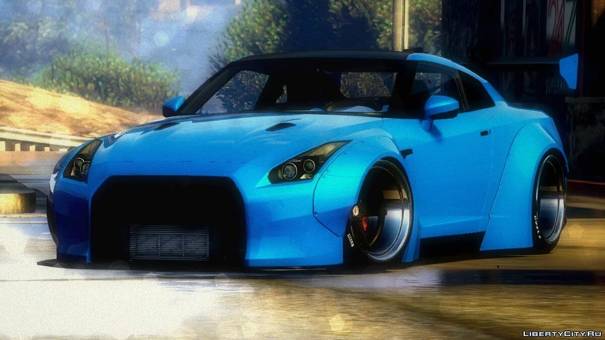 Nissan GTR35 Libertywalk [Replace] 0.1 / GTA 5