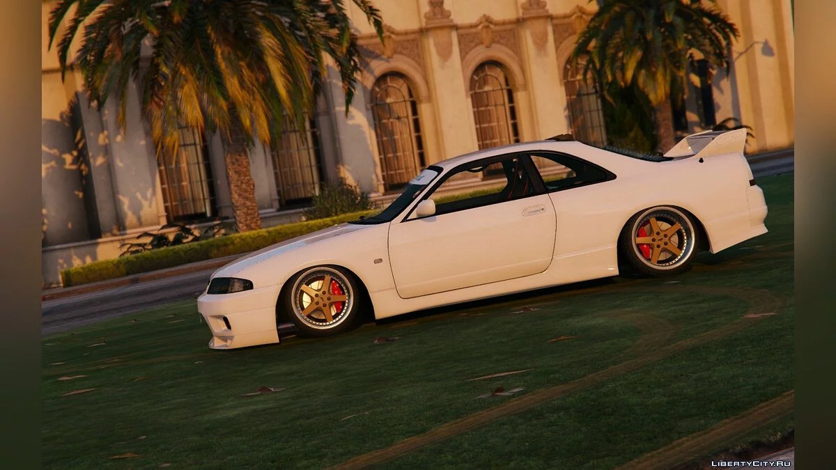 Nissan GTR R33 Stanced 1.1 / GTA 5