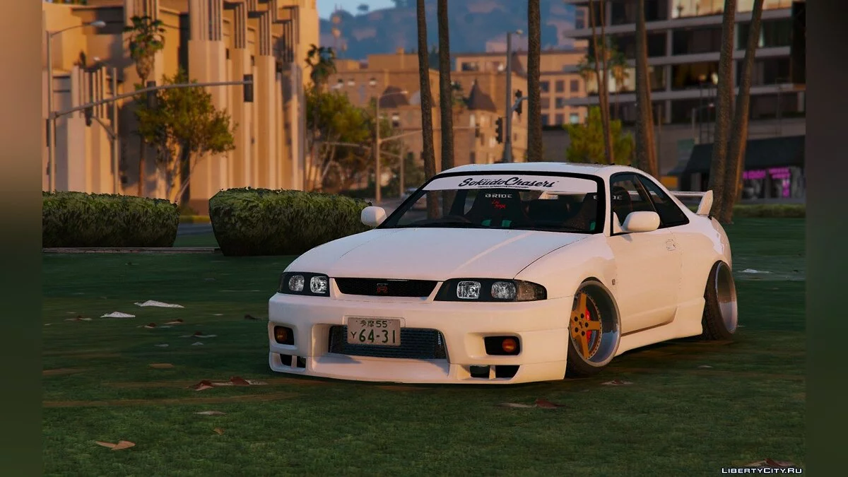 Nissan GTR R33 Stanced 1.1 / GTA 5