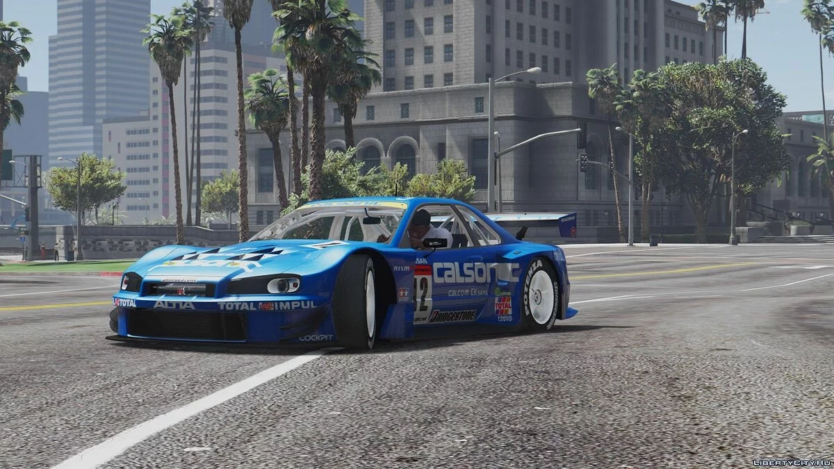 JGTC Nissan Skyline GT-R R34 [Add-On | Digital Dash] / GTA 5